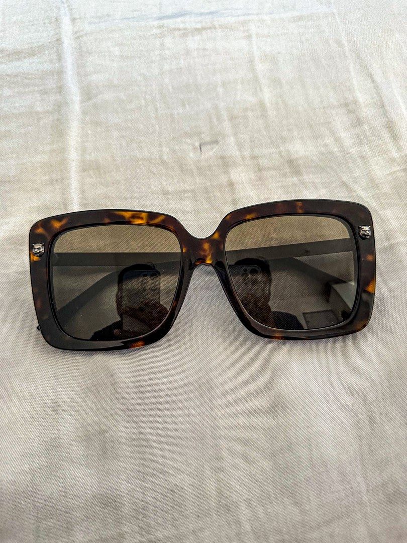 Gucci GG0216SA 002 Women Sunglasses Frame only 100 Original Women s Fashion Watches Accessories Sunglasses Eyewear on Carousell