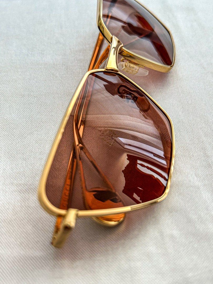 NEW Gucci GG0538S 002 Gold Red WOMENS Sunglasses /100%AUTHENTIC Gucci GG0538S-002 Women Sunglasses (Frame only) (100  main image 3