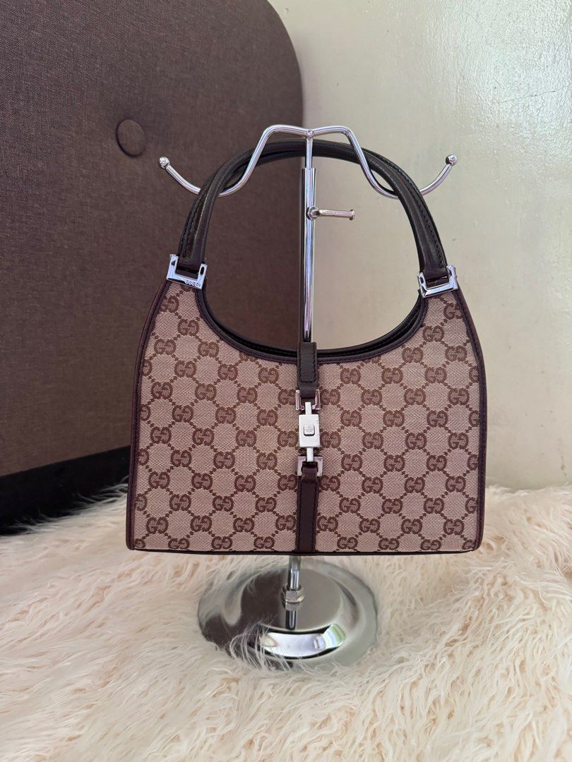 Gucci monogram bag black on sale