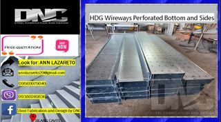 HDG Wireways Perforated Bottom and Sides