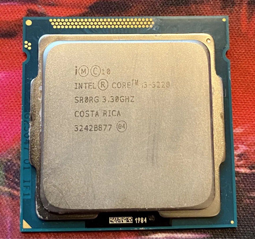 Intel core i3 3220, Computers & Tech, Parts & Accessories, Computer Parts  on Carousell