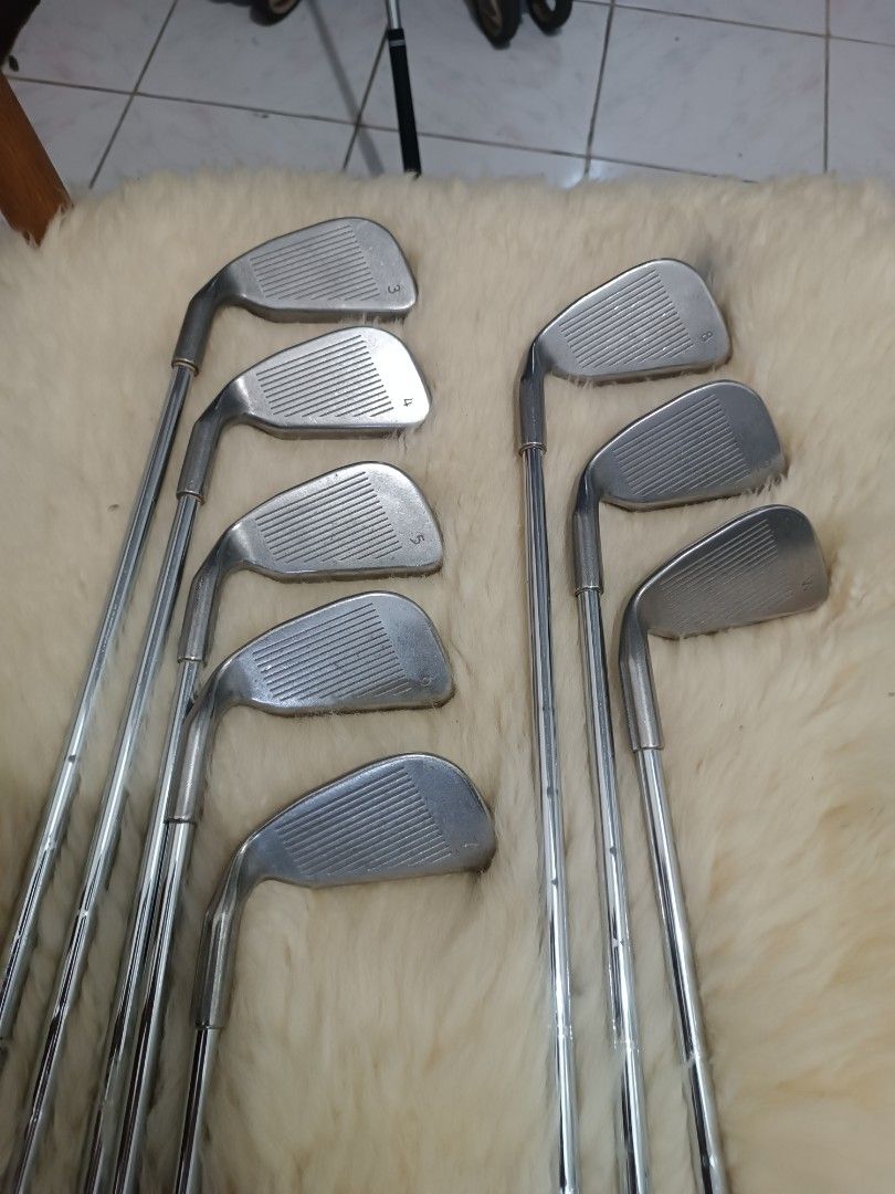 Irons set (Category: Golf) located in Caloocan City. Submitted by ace2729 (Listing ID 1298611936, Image 3). Description: PING ZING IRONS SET RED DOT 3,4,5,6,7,8,9,W STEEL SHAFT STOCK GRIP VERY GOOD CONDITION LOCATION: PUNTURIN VALENZUELA WE SHIP NATIONWIDE, SF BUYER'S EXPENSE.