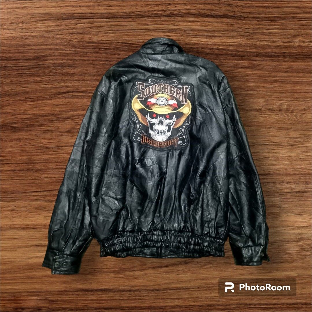 Navarre leather company italian stone design jacket discount