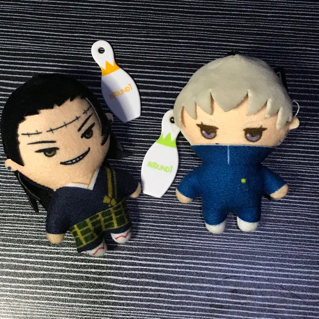 Jujutsu Kaisen Round 1 Charm Plush (Category: Plushies & Soft Toys) located in Navotas City. Submitted by suki.things.ph (Listing ID 1298583707, Image 1). Description: Jujutsu Kaisen Geto & Toge Round 1 Charm Plush On hand and ready to ship - With No papertag - Sold as Set - Size: Small 📣 Price is not negotiable 📣 Payment first before shipping 📣 Shipping day is every weekend only 📣 What you see is what you get 📣 MOP: GCash / Paymaya 📣 MOD: 