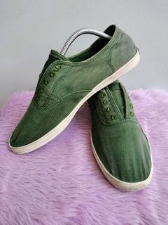 Keds Chillax OC Olive Slip On Sneakers