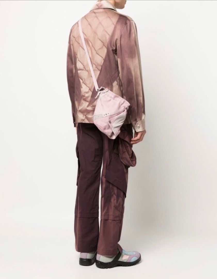 Kiko Kostadinov 22FW OREN BAG MEDIUM LIGHT PINK, 名牌, 手袋