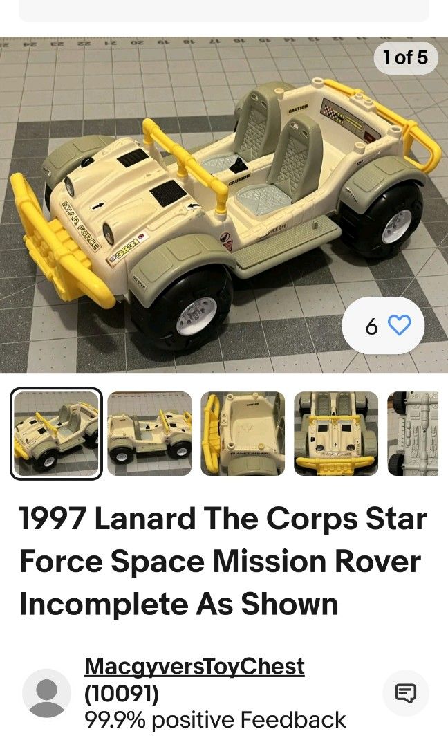 Jouet Capsule Spatiale Interstellaire Star Force - Lanard 1998 - Sonore - Fonctionne