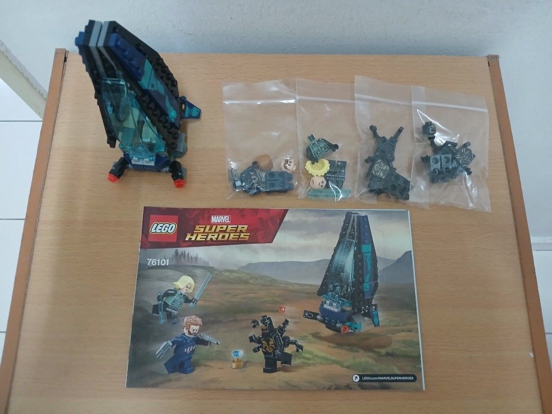 Lego marvel super heroes 76101 clearance