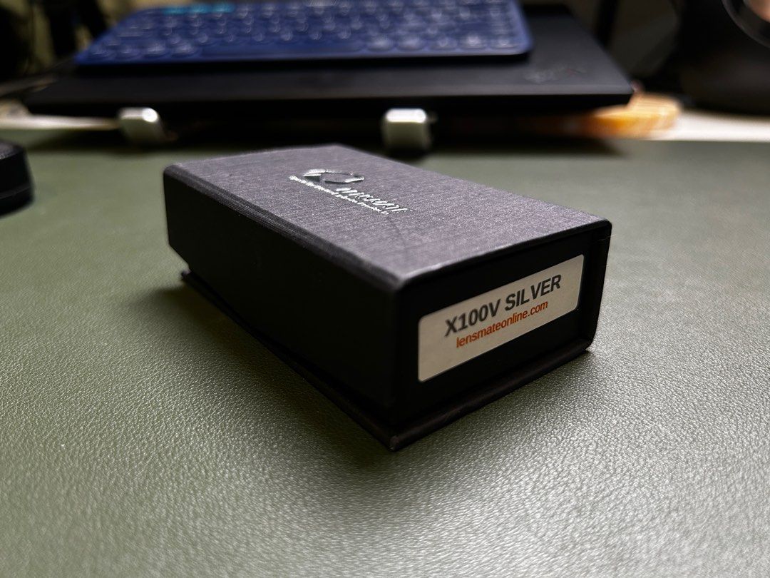 Lensmate thumb grip for X100V, silver, Photography, Photography