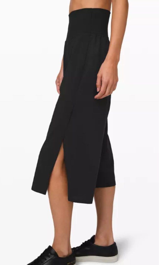 Lululemon crop pants with slits cheap