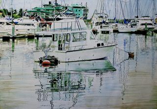 Manila Yacht Club Painting