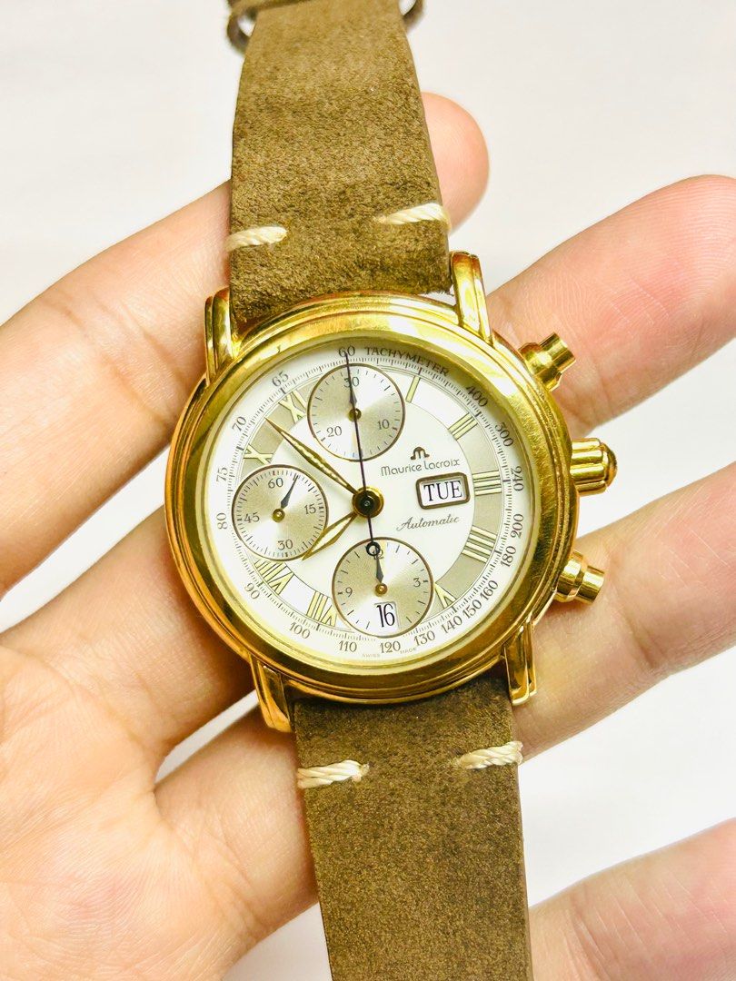 MAURICE LACROIX Les Classiques Chronograph 38mm Automatic Watch REF. 39721