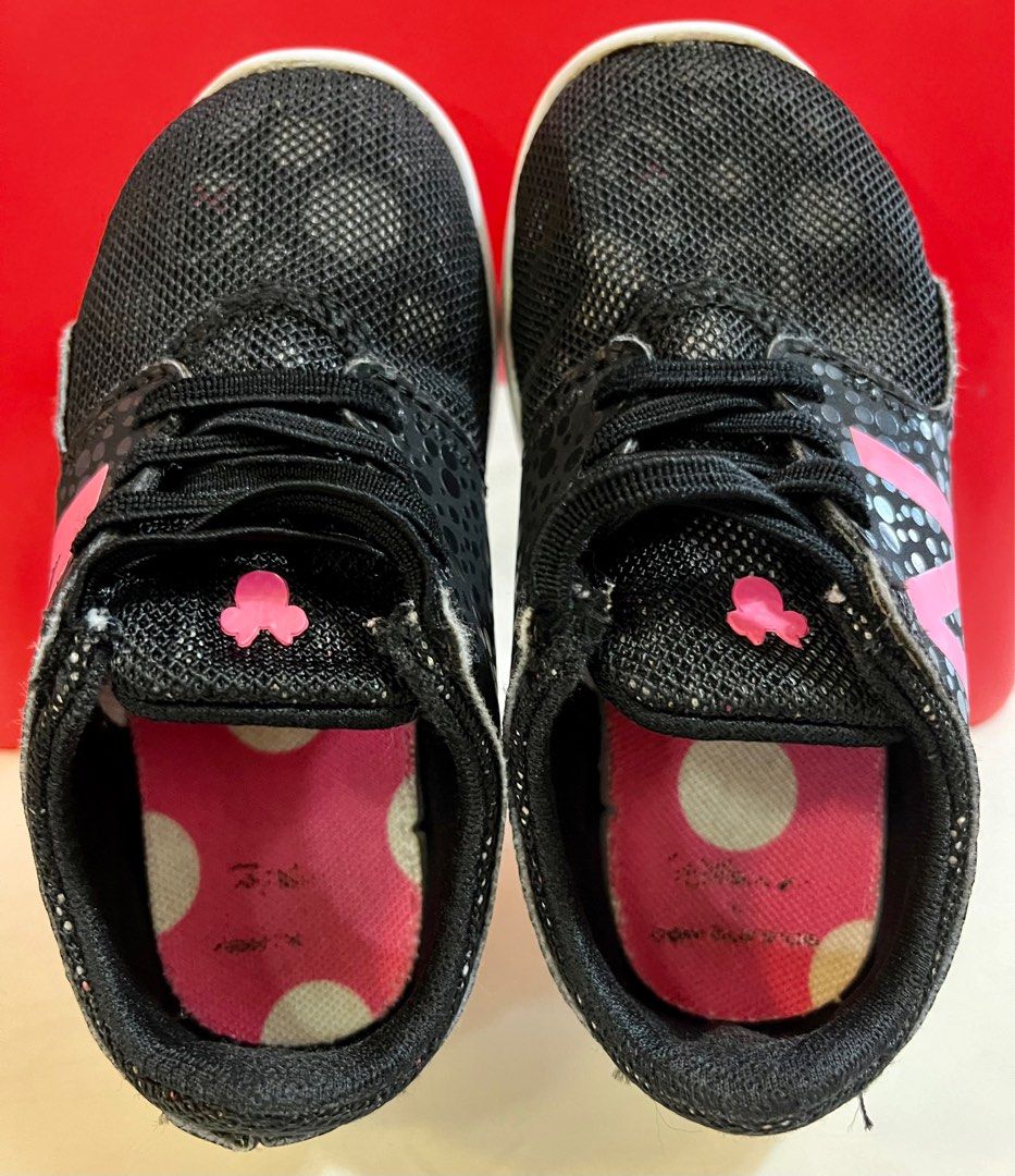 Authentic New Balance Kids Baby Toddler Disney Minnie Mouse Babies Kids Babies Kids Fashion on Carousell