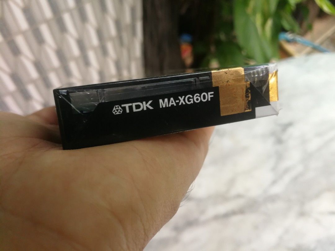 New Super Rare TDK MA-XG 60 Fermo Type IV Metal Cassette, Hobbies 