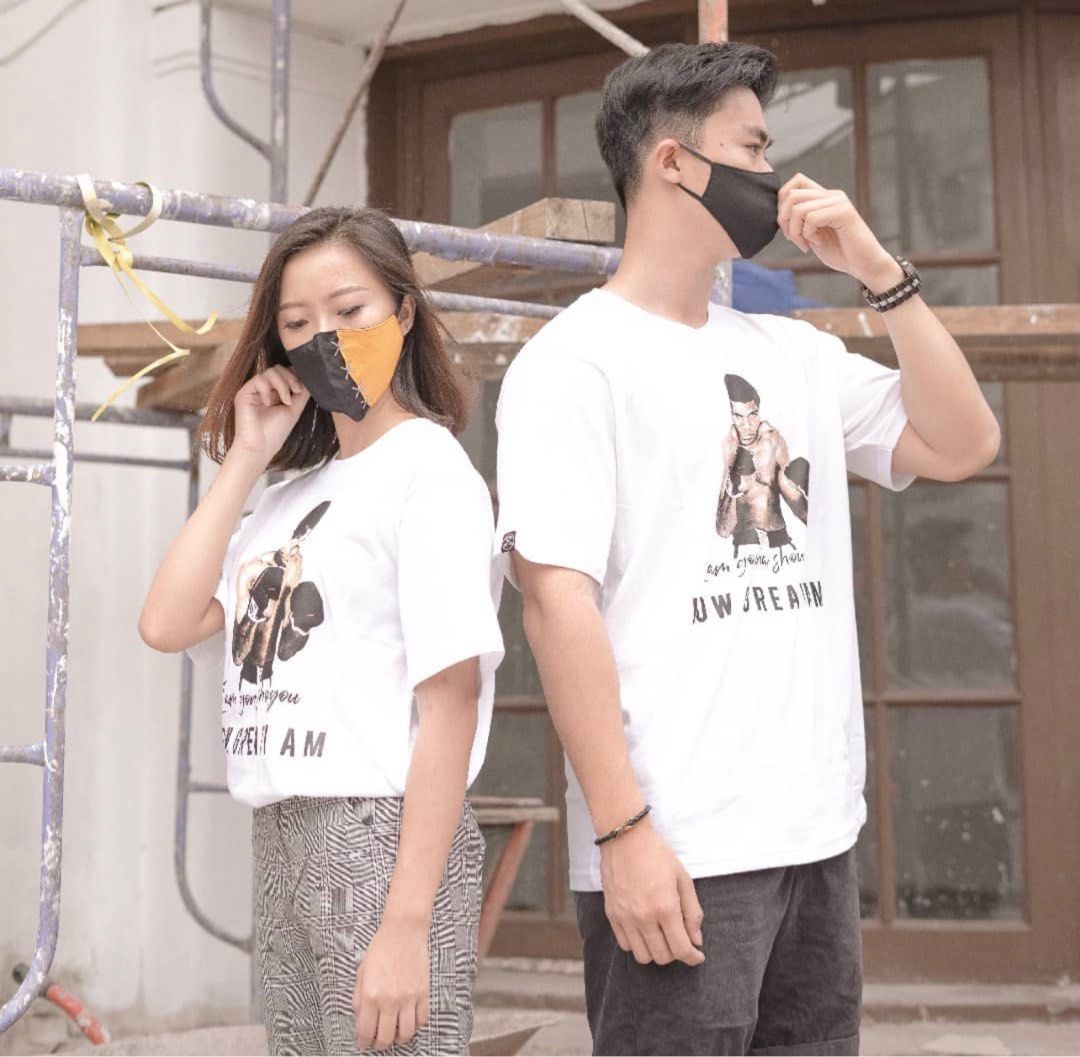 Jual oversized t shirt top