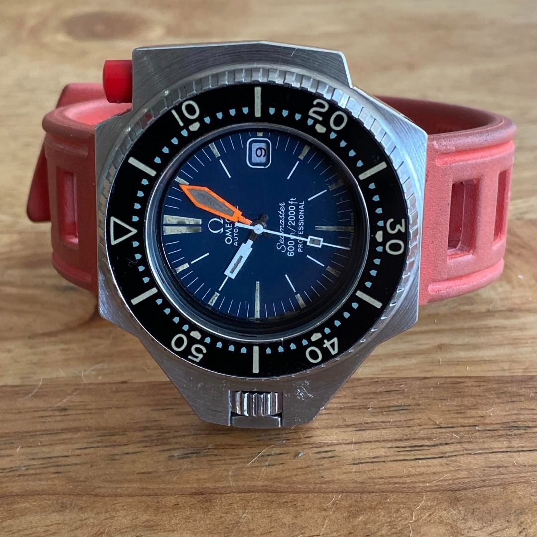 Omega Seamaster Ploprof (Category: Luxury Watches) located in Pasig City. Submitted by uniquebisyo (Listing ID 1298524430, Image 1). Description: Omega Seamaster Ploprof Ref.166.077 Watch only Send a DM to schedule a fitting for this watch..