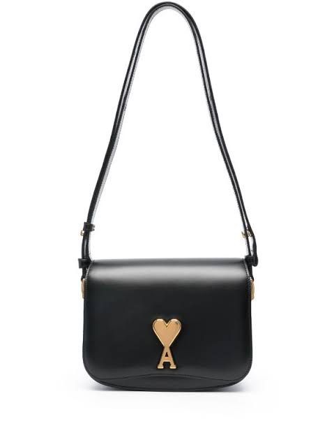 On hand! Ami Paris Shoulder Bag (Category: Luxury Bags & Wallets) located in Quezon City. Submitted by everybit (Listing ID 1298592358, Image 1). Description: - Brand new and Authentic (bought directly from Store) - Inclusions: Dust bag and tag.