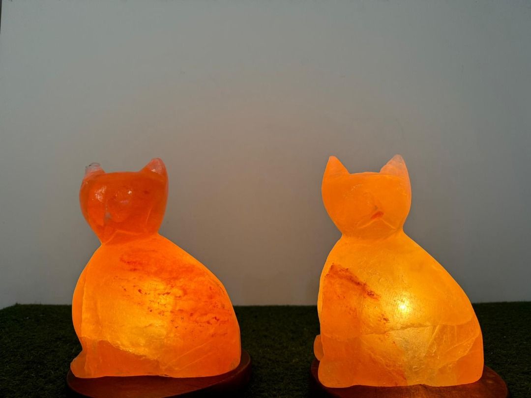 Cat shaped salt lamp cheap