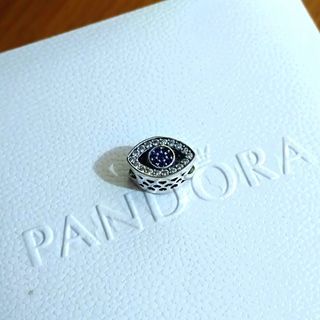 Pandora new evil eye silver eye shaped in silver