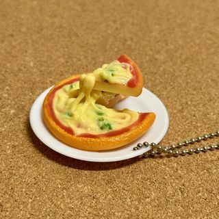 Pizza Mini Food Charm/Keychain h:3cm w:5cm - Php 150  2 pieces available