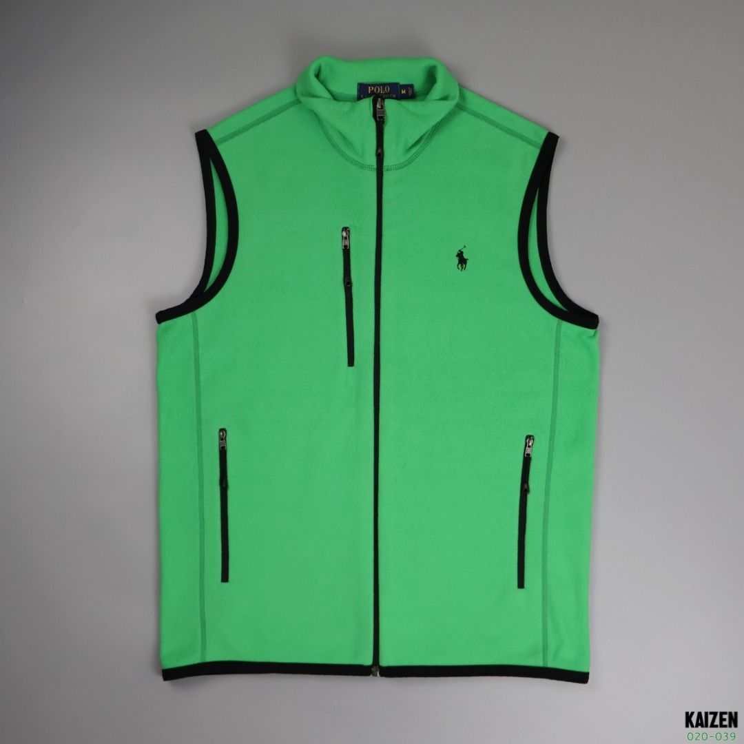 POLO RALPH LAUREN FLEECE VEST Men s Fashion Tops Sets Vests on Carousell