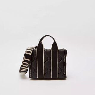 [preloved] ZARA mini nylon crossbody bag - black