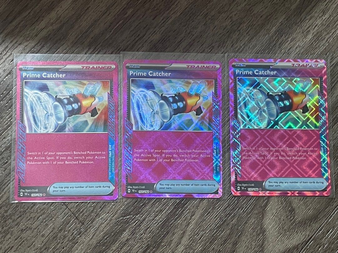 pokémon tcg 3-card fun packs Amazon.com: Pokemon – Prime Catcher 157/162 main image 0