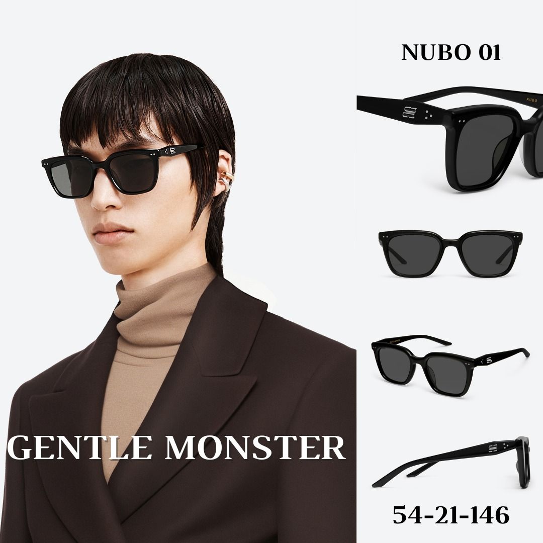 Ready Stock) Nubo 01 | Gentle Monster Sunglasses (Unisex