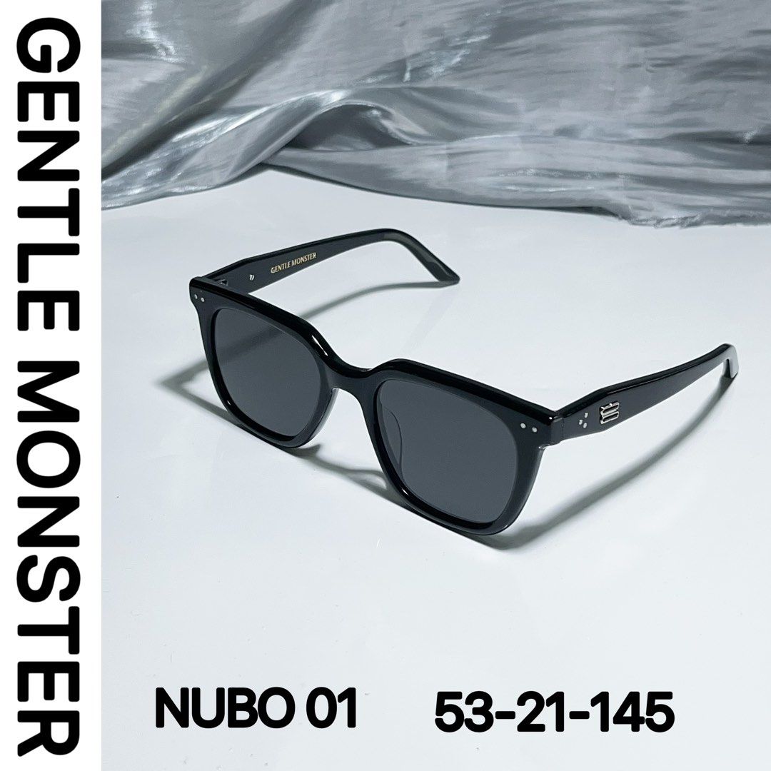Ready Stock) Nubo 01 | Gentle Monster Sunglasses (Unisex) | Black