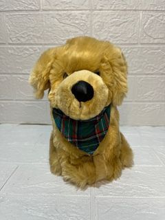 Realistic Golden Retriever Dog Brown Plush/Stufftoy
