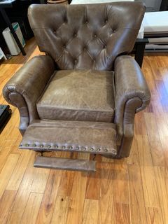 Chair Recliner - Leather Seat