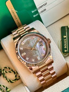 Rolex Daydate Solid 18k Rosegold Mother of Pearl
