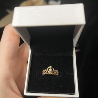 Rosegold newest tiara ring Pandora in Rosegold