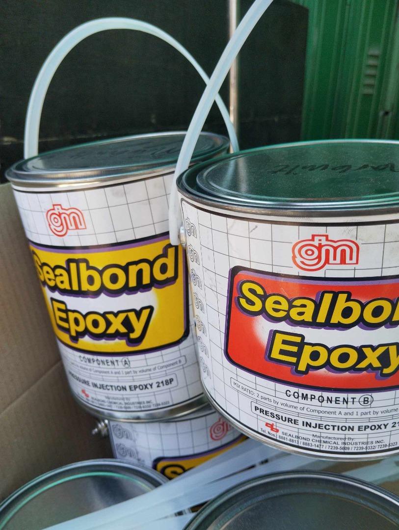 SEALBOND EPOXY, Commercial & Industrial, Construction & Building Materials on Carousell