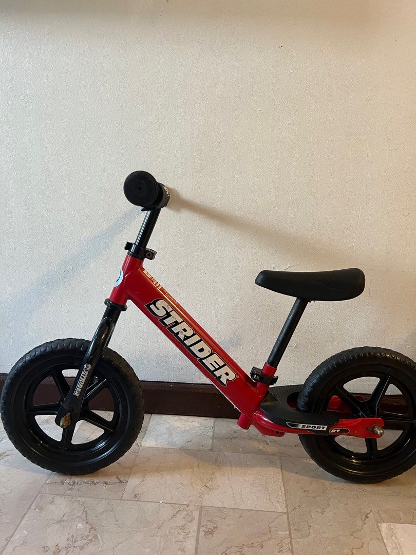 Strider bike for toddler (Category: Bicycles) located in Quezon City. Submitted by med_emoiselle (Listing ID 1298528208, Image 1). Description: .