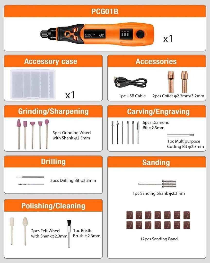Tacklife rotary tool pcg01b deals