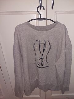Taylor Swift inspired sweater (champagne problems)