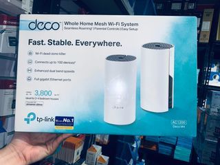 ✅✅TP-Link Deco M4 AC1200 Whole Home Mesh WiFi System 2PACK