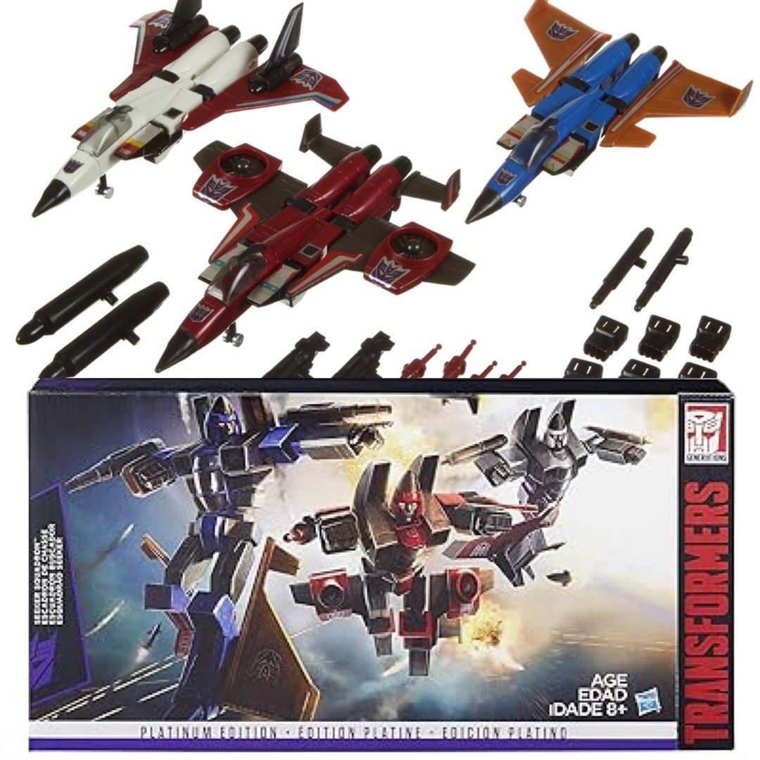 Transformers Seeker Squadron Platinum Edition Reissue Thrust