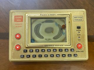Tronica Shuttle Voyage Vintage 1983 LCD Game & Watch - Defect and Not Working / For Parts Only USED