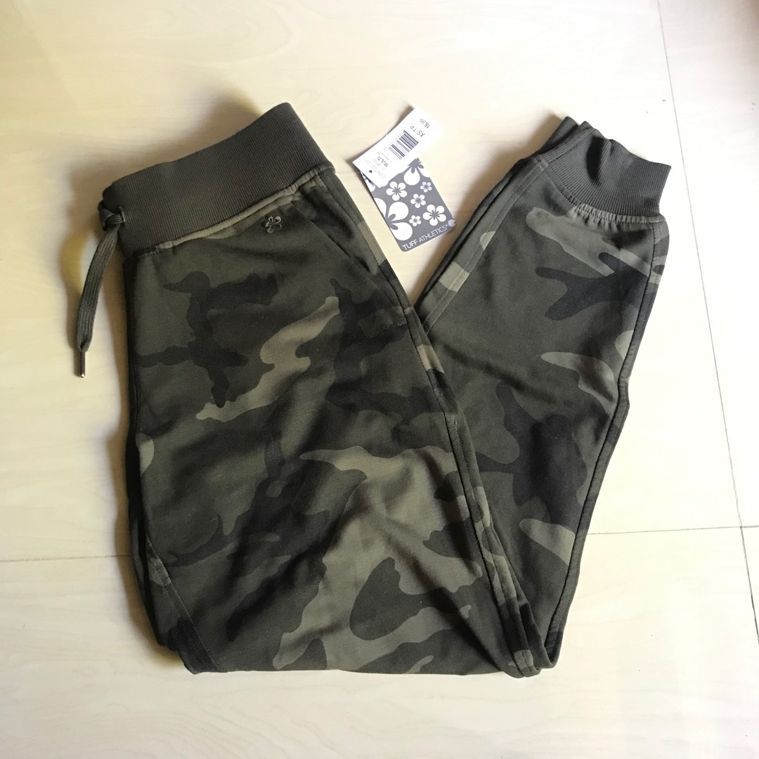 Tuff Athletics jogging pants camouflage Women s Fashion Bottoms Other Bottoms on Carousell