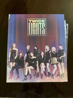 twice official photocard binder (twicelights)