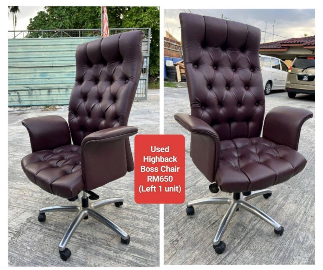 Used boss chair outlet