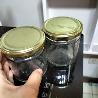 used Glass jar 200ml