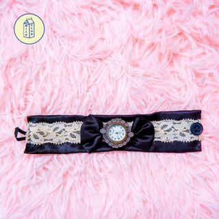 Vintage Lolita Wrist Watch | Steampunk Wrist Wrap Bracelet