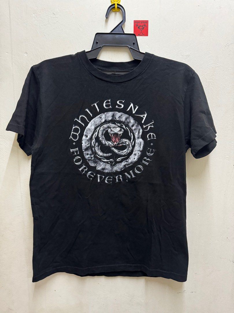 Vintage Whitesnake, Men's Fashion, Tops & Sets, Tshirts & Polo Shirts on Carousell