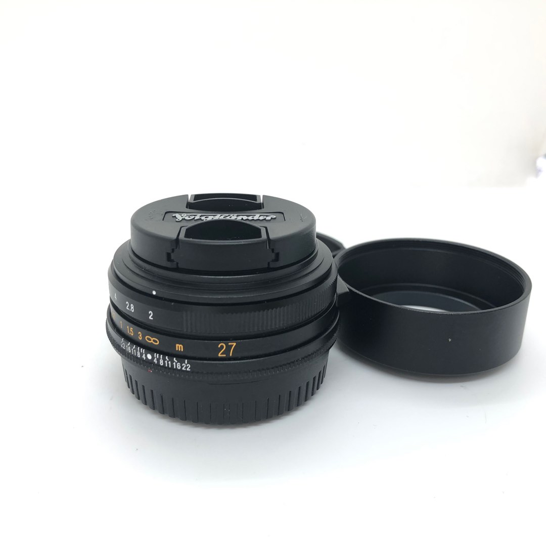 Voigtlander Ultron 27mm F2 For Fujifilm X Mount, 攝影器材, 鏡頭及 