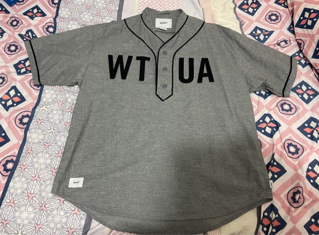 WTAPS 19 SS LEAGUE SS / SHIRT. GRAY M WTAPS 19SS LEAGUE SS SHIRT