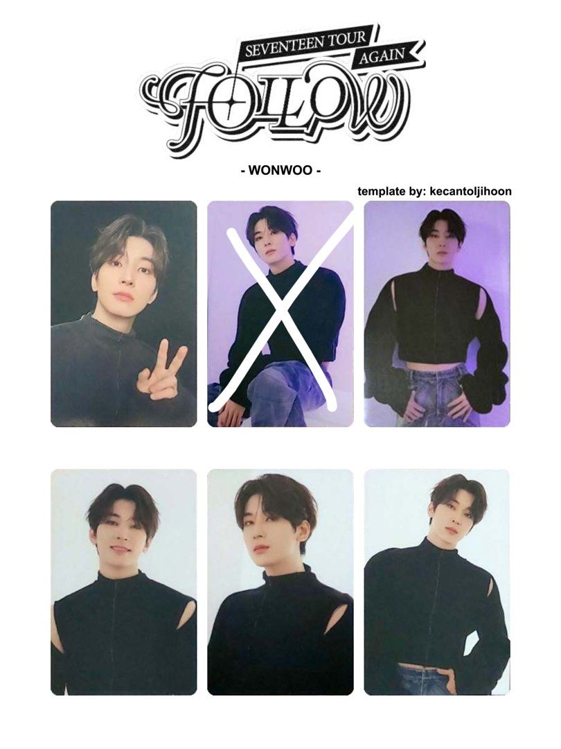 Svt Seventeen Follow Again Tour DK Trading Card #49