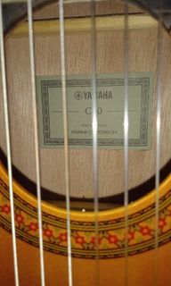 YAMAHA classic guitar made in indonesia